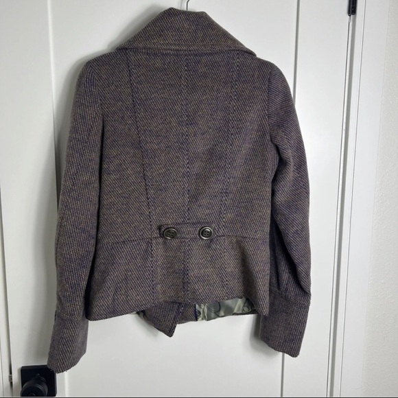 Millard Fillmore MF-13 Wool Blend Jacket Pea Coat - Picture 5 of 6